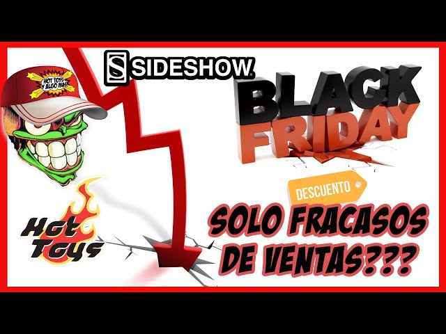 BLACK FRIDAYen SIDESHOW! SOLO DESCUENTOS EN FRACASOS DE VENTAS?