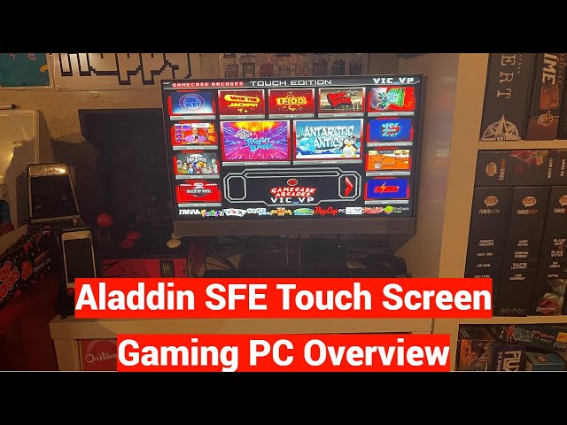 Aladdin SFE Touch Screen Arcade PC - 400+ Games including Android Bluestacks, PC Games, Casino, Quiz