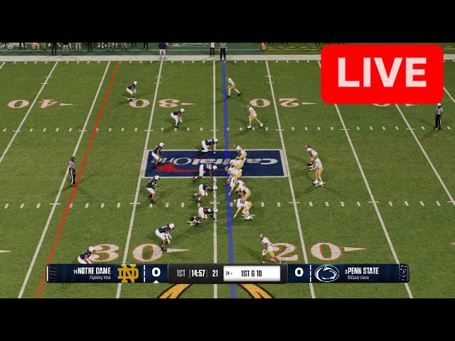 NCAAF LIVE🔴Notre Dame Fighting Irish vs.Penn State Nittany Lions College Football Full Game-9th Jan