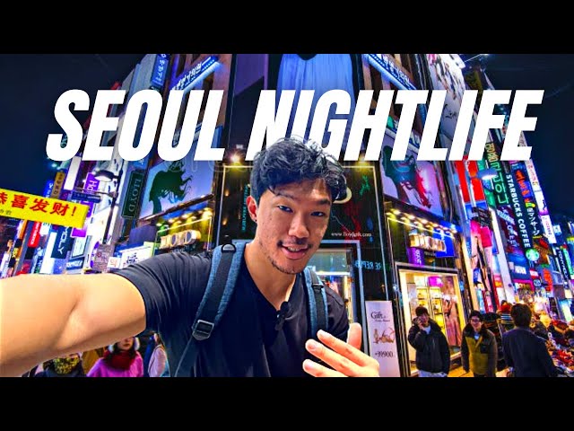 WILD Night In Seoul Korea - Hongdae & Itaewon Nightlife Review!