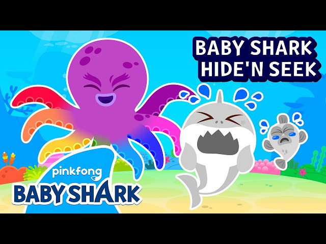 [🎨NEW] Ah! Where Are All the Colors? | Baby Shark Hide and Seek | Baby Shark Official