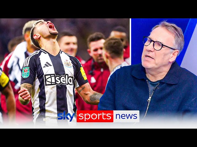 "They destroyed Arsenal" | Paul Merson reacts to Newcastle's Carabao Cup win