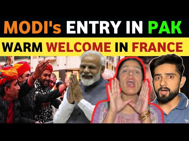 PM MODI'S WARM WELCOME IN PARIS, PAK MEDIA SHOCKING REACTION ON INDIA, SOHAIB CHAUDHRY LATEST VIDEO