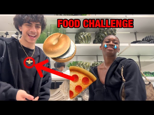 Food Challenge (first video)