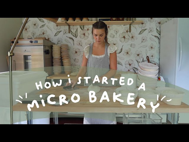 How I started a Micro Bakery (as a busy mama)