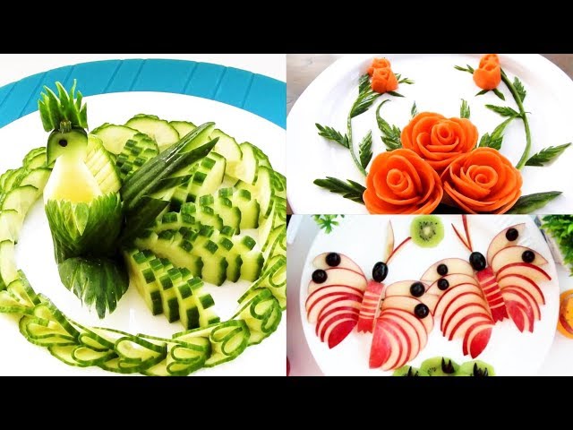 11 Creative fruit art design | Fruit & Vegetable Carving & Cutting Garnish