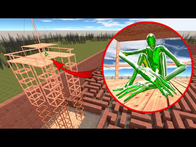 TOXIC SCP-096 vs Towers In Garry's Mod!