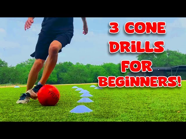 3 EFFECTIVE Cone Drills for Beginners!