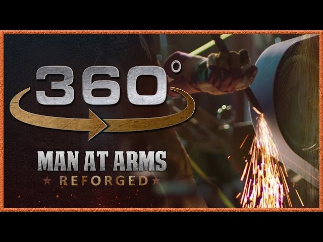 Tour of Man At Arms: Reforged Shop in 360° - The Grinding Room!