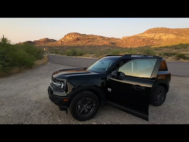 All terrain road test of the Ford Bronco Sport; rental impressions