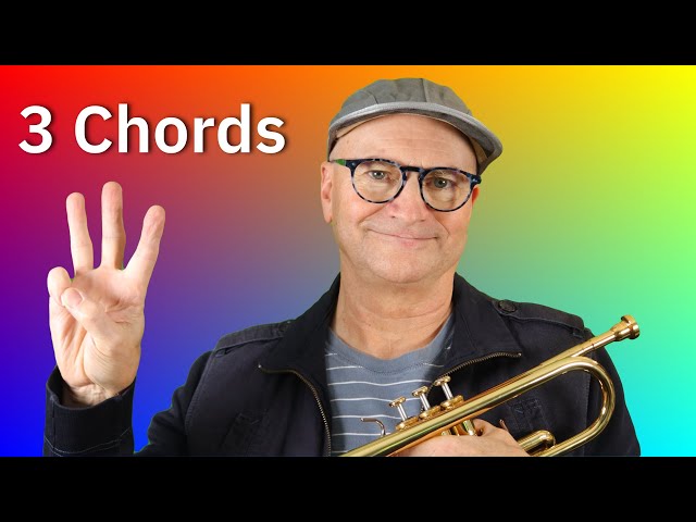 The THREE CHORDS you need to IMPROVISE JAZZ (Simple is good.)