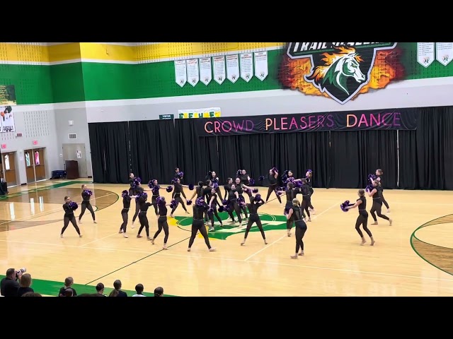 💚👯‍♀️#Prosper #WalnutGrove #Silver Elite #POM! #Lebanon Trail #CPD #Dance Contest 2.8.2025