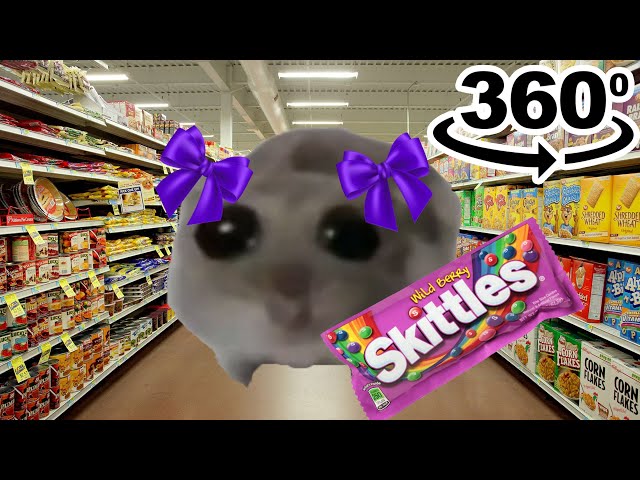 Skittles meme Sad Hamster 360º