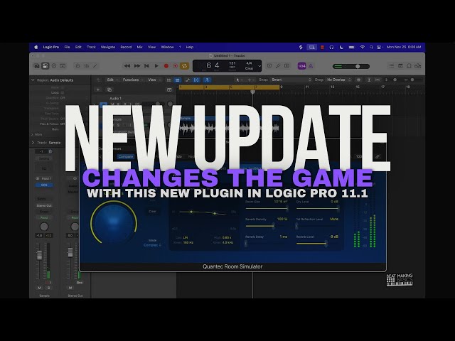 LOGIC PRO 11.1 UPDATE - CHANGES THE GAME WITH THIS NEW PLUGIN!