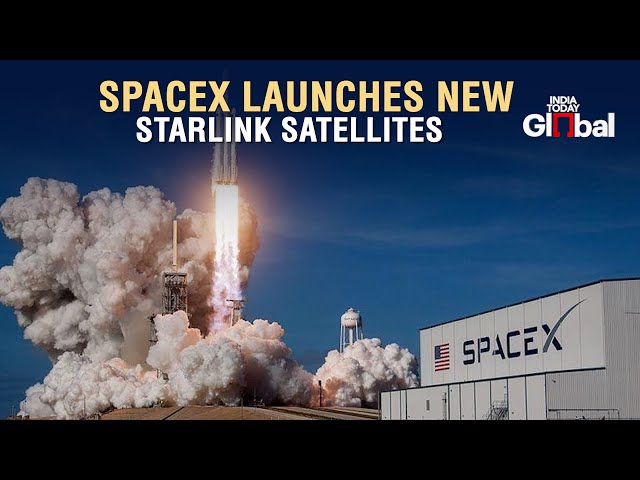 LIVE: SpaceX Launches Latest Starlink Satellites Into Orbit