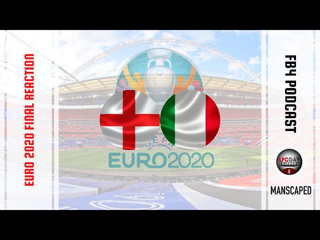 England V Italy Live | Euro 2020 Reaction | FB4