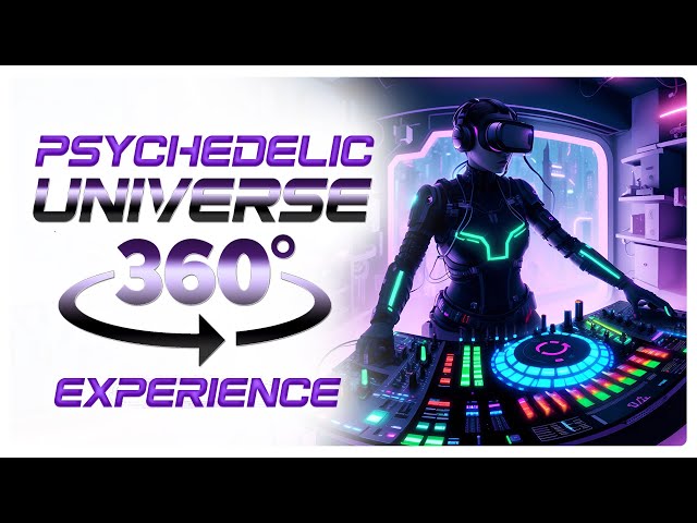 Enter the Psychedelic Universe in VR 360° - Modern Psytrance Experience