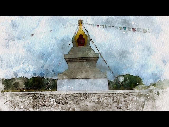 360° The first Stupa in the Czech Republic