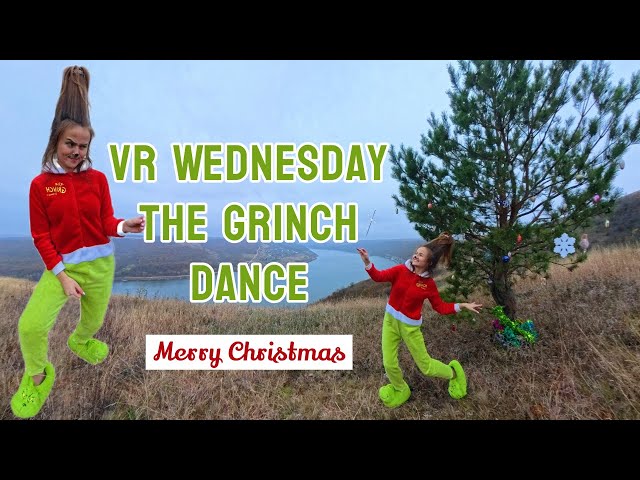 VR WEDNESDAY Dance Fitness(The Grinch Dance)DECEMBER |Morning Exercises| Christmas |MORNING PERSON|