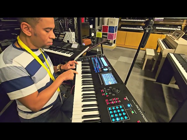 Yamaha Montage M Play Jam 2/عزف على الياماها 2