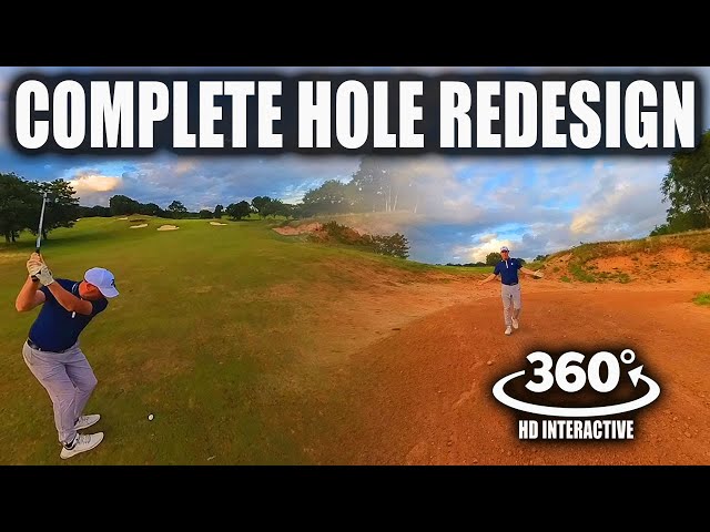 Great Golf Holes In 360 Degree VR Video - 6th Pleasington GC