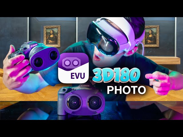 Capture & View 3D 180° Photos on Apple Vision Pro | Canon R5 II & R7 Tutorial