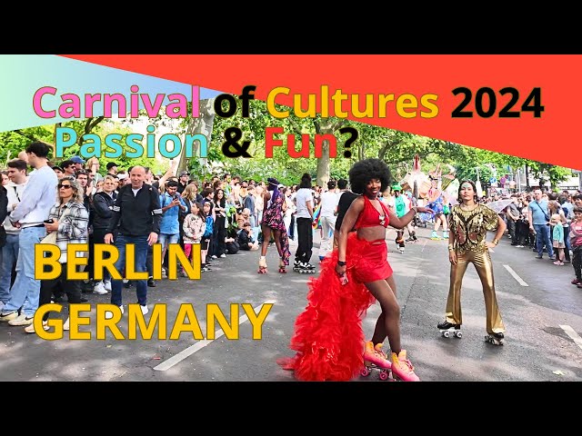 Karneval der Kulturen 2024 🇩🇪 Berlin ☀️🌧️ Where's the passion & FUN? 💃