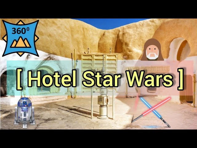 🇹🇳 360 ° Hotel Star Wars Experience. How to stay the night at the Star Wars VR Virtual Reality Hotel