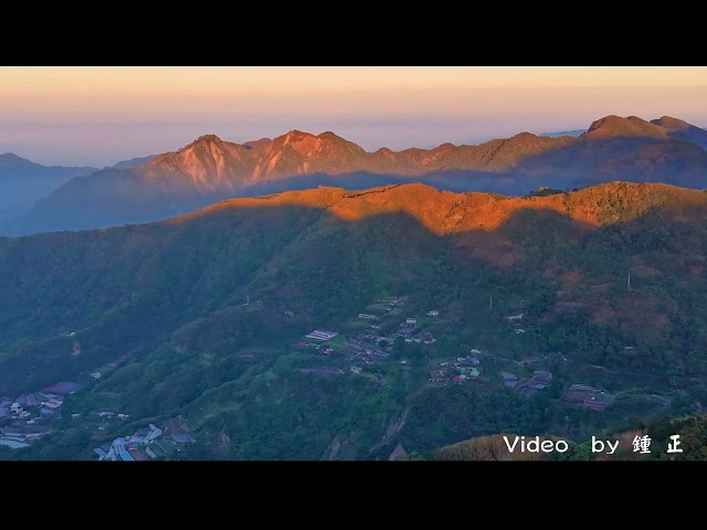 20241215Taiwan Alishan頂石棹日照金山-4K