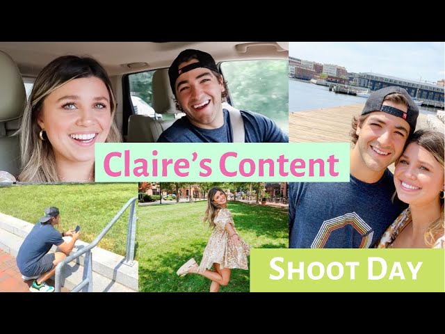 BTS: CLAIRE’S CONTENT SHOOT DAY