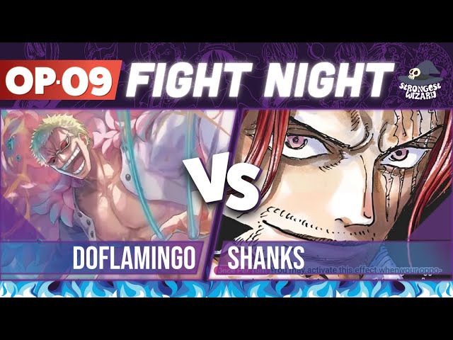 Doflamingo vs Shanks: One Piece Card Game : OP09 Match