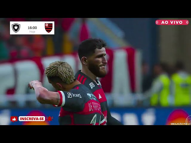 BOTAFOGO X FLAMENGO  AO VIVO COM IMAGENS | SUPERCOPA DO BRASIL 2025 JOGO HOJE