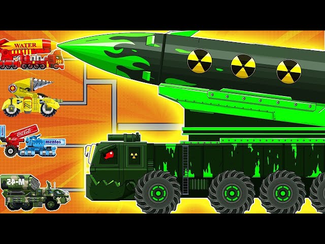 MEGA BOSS: ROCKET LAUNCHER vs MEGA TANK - Cartoons about tank