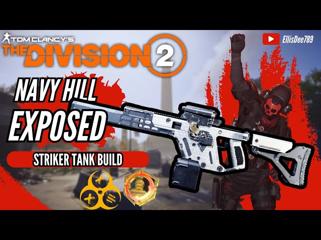 Navy Hill EXPOSED CHAMELEON STRIKER TANK Build - The Division 2