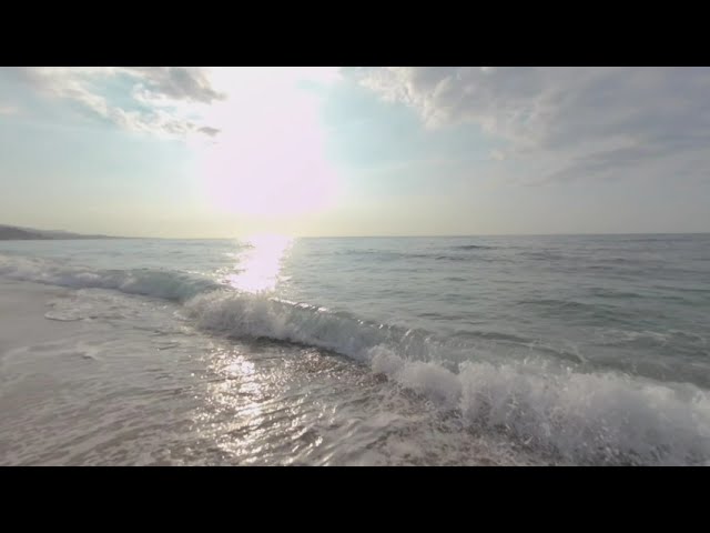 Spanish sea waves in #vr180 stereoscopic 3d