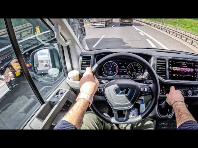 Man TGE (2.0 BiTDI 177 hp) | POV Test Drive #2304 Joe Black