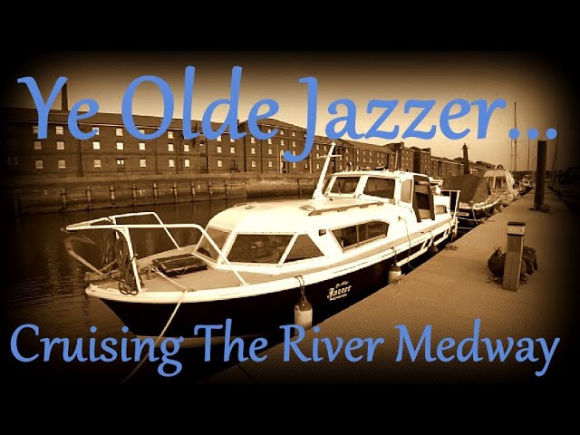 Exploring River Medway on Ye Olde Jazzer #Chatham #Boats #Medway