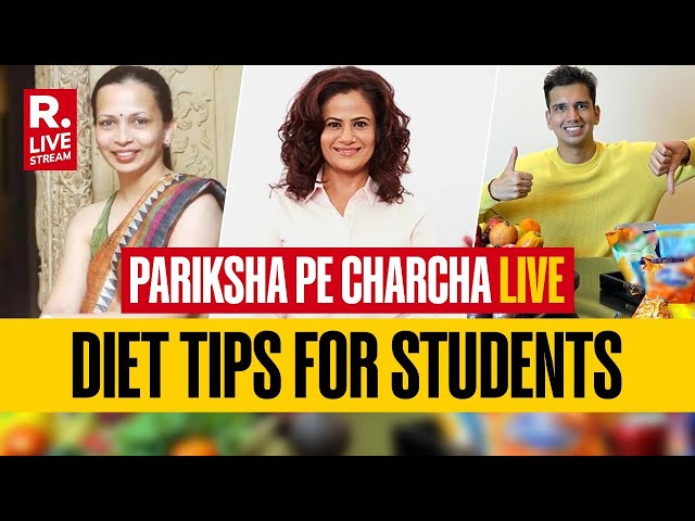 Pariksha Pe Charcha LIVE With Rujuta Diwekar, FoodPharmer, Shonali Sabherwal | Diet For Students