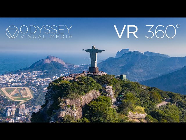 Christ the Redeemer Virtual Tour | Rio de Janeiro, Brazil | Brasil, Corcovado VR 360°