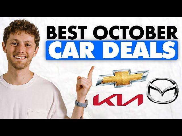 Best Car Deals & Incentives in October 2024