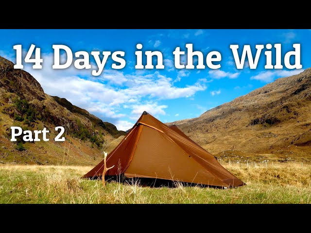 14 Days in the Wild - Solo Backpacking in the Scottish Highlands - Cape Wrath Trail Part 2