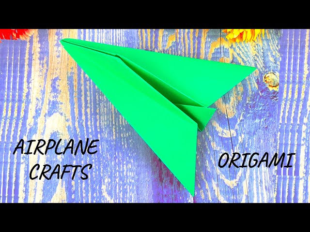 Origami Paper Plane Craft | Easy To Make Paper Plane