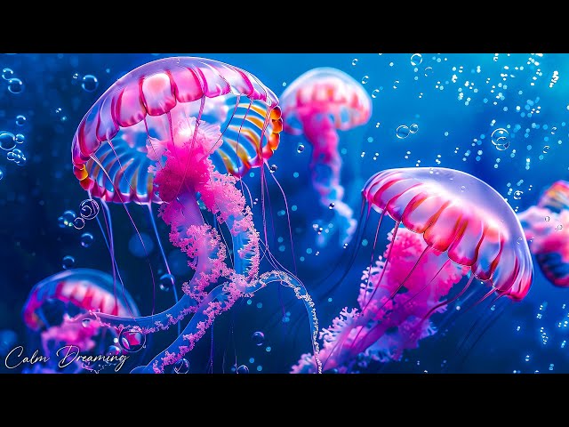 Healing songs of Jellyfish & Coral Reef  Deep Meditative Music for Harmony of Inner Peace #6