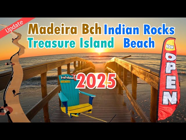 Update TREASURE ISLAND, MADIERA, INDIAN ROCKS BCH - Pinellas County Beaches Coming Back from Helene