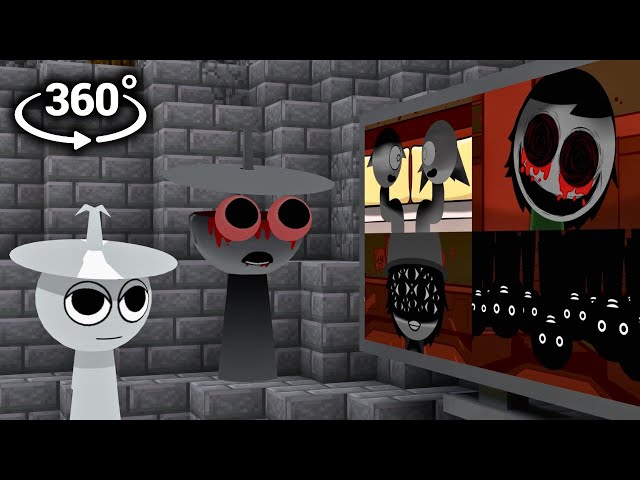 360° Incredibox Sprunki (House of Horrors Season 2 - Part 3) | FNF Animation