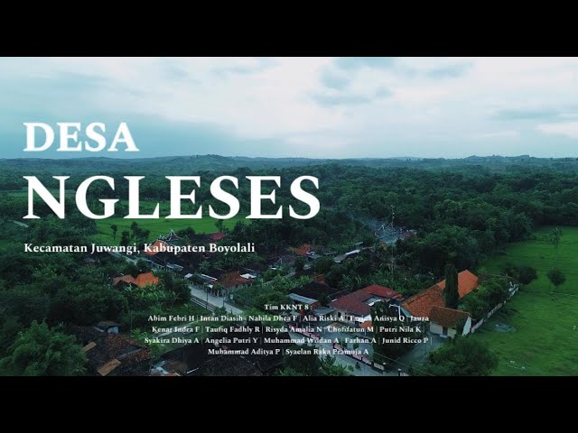 Video Profil Desa Ngleses