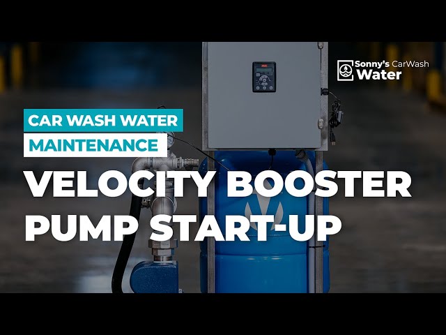 Velocity Booster Pump Start-Up