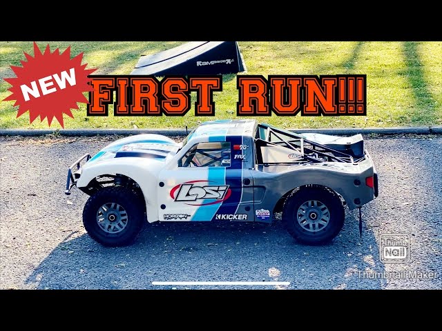 Losi 5ive-T 2.0 FIRST RUN!!! 🤜🤛🔥🚀⛽️✨🏎🤝