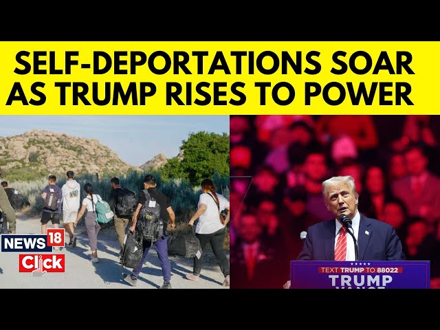 Deportation From USA | Self Deportation In US Starts To Soar As Donald Trump Rises To Power | N18G