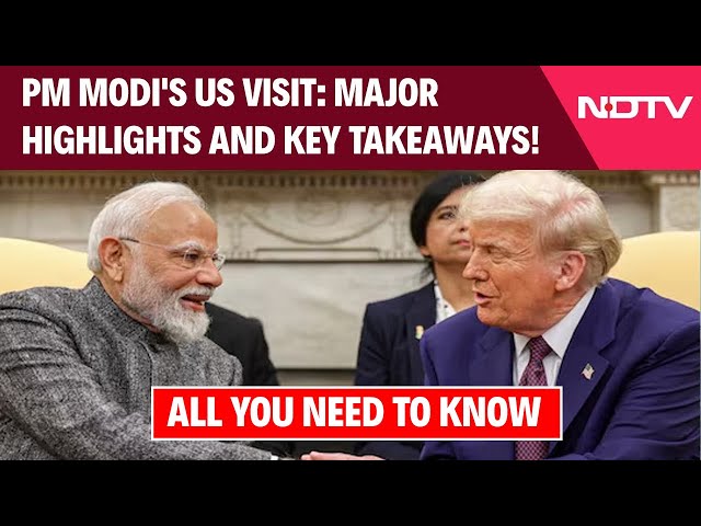 PM Modi In US | PM Modi's 'Power-Packed' US Visit: Major Highlights And Key Takeaways